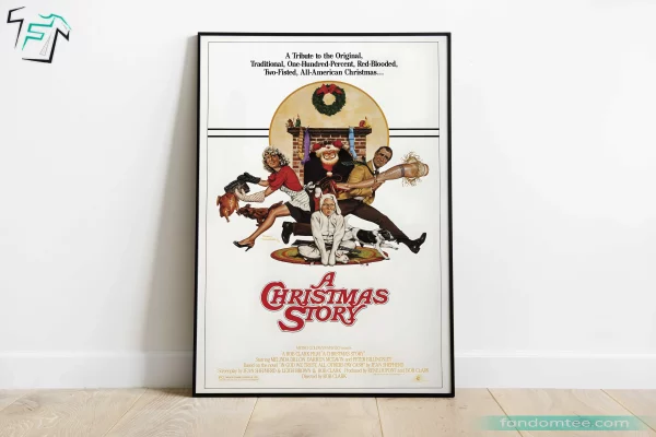 A Christmas Story Poster Funny Christmas Gifts For Dad