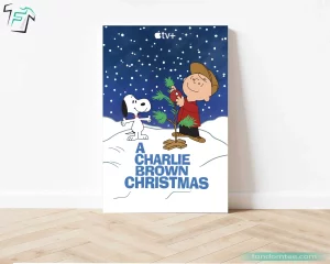 Charlie Brown Christmas Movie Poster Funny Christmas Gifts For Dad 5