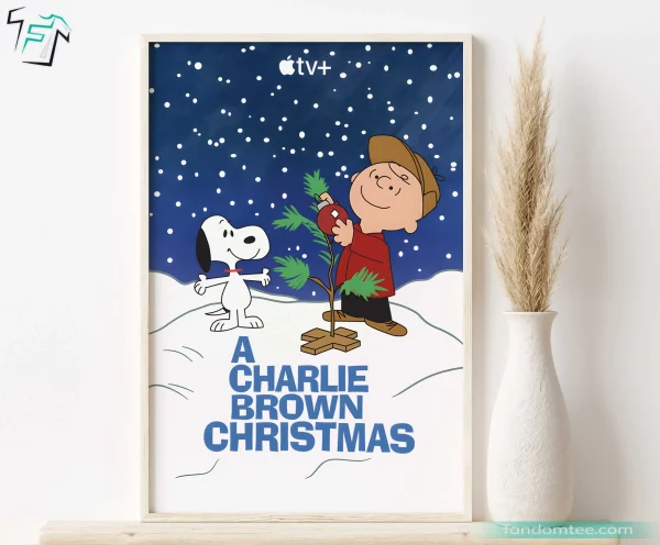 Charlie Brown Christmas Movie Poster Funny Christmas Gifts For Dad