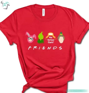 Christmas Friend T Shirt Funny Matching Christmas Shirts For Friends