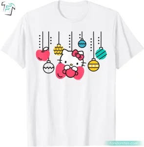 Christmas Ornament Funny Holiday Hello Kitty Tee Shirt