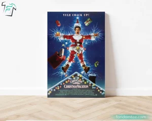 Christmas Vacation Movie Poster Vintage Christmas Wall Art Decor 4