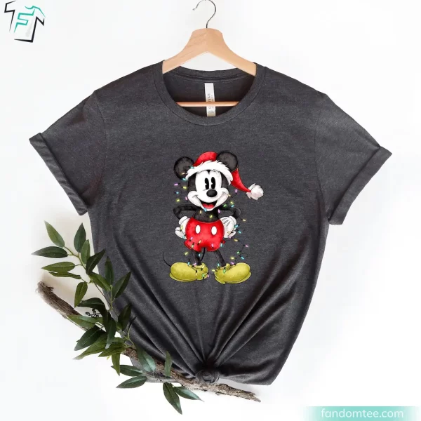 Couples Mickey and Minnie Mouse Disney Christmas Shirt Ideas