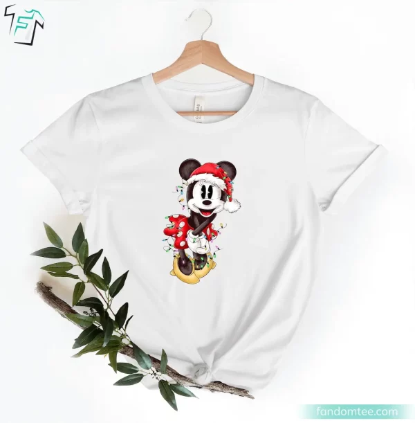 Couples Mickey and Minnie Mouse Disney Christmas Shirt Ideas