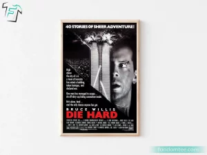 Die Hard Poster Classic Movie Retro Christmas Wall Art 5