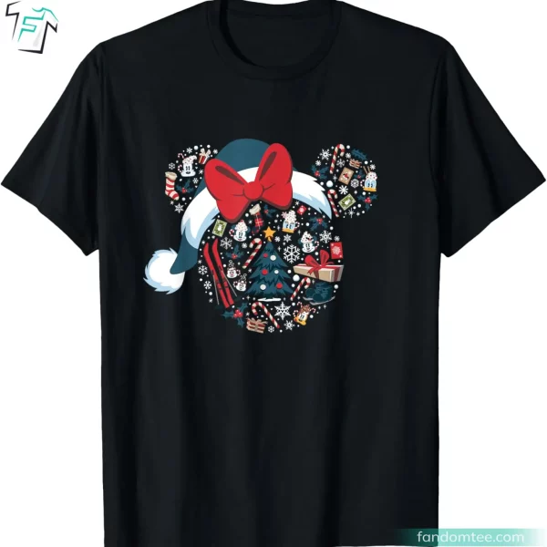 Disney Minnie Mouse Icon Winter Minnie Christmas Shirt