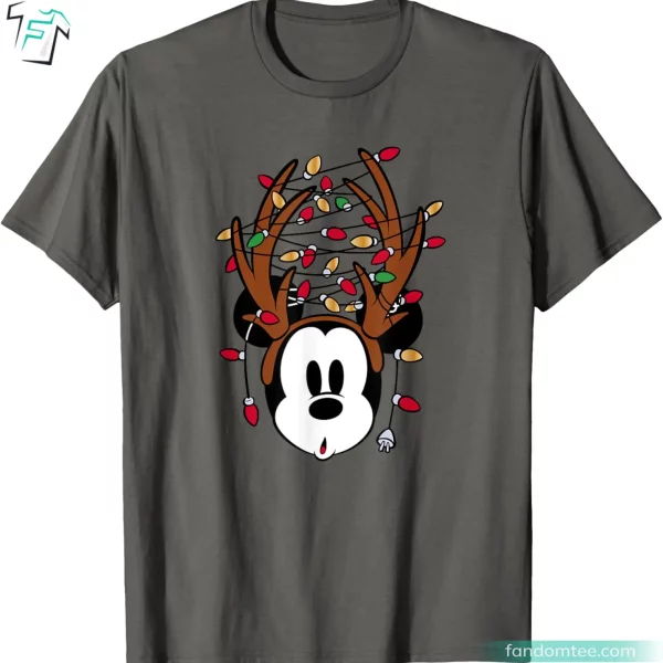 Disney Tangled Holiday Mickey Mouse Christmas T Shirt