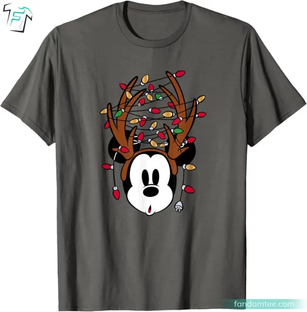 Disney Tangled Holiday Mickey Mouse Christmas T Shirt