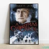 Disney's A Christmas Carol Movie Poster Retro Christmas Wall Art 2