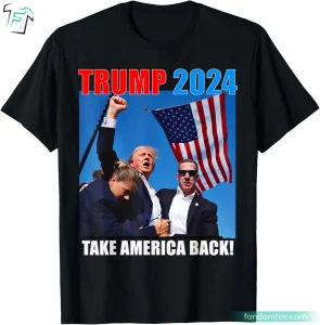 Donald Trump Take America Back Trump 2024 Rally Shirt