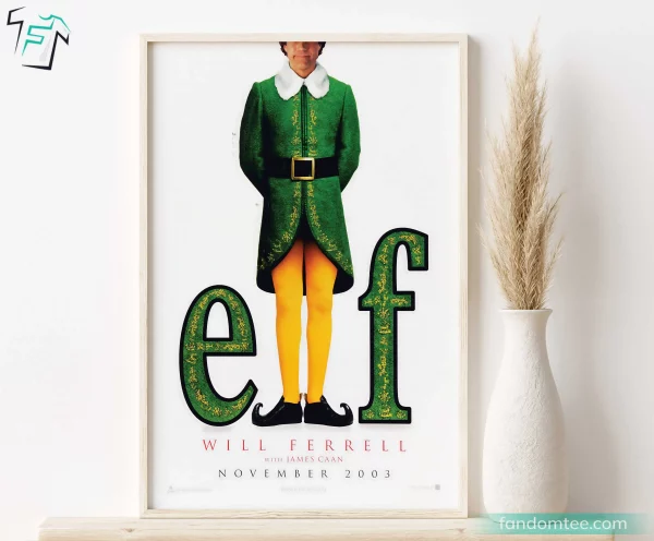 Elf Movie Poster High Quality Christmas Wall Art Decor