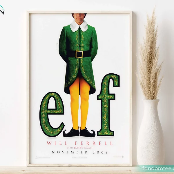 Elf Movie Poster High Quality Christmas Wall Art Decor