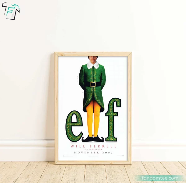 Elf Movie Poster High Quality Christmas Wall Art Decor