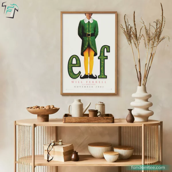 Elf Movie Poster High Quality Christmas Wall Art Decor