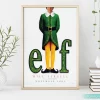 Elf Movie Poster High Quality Christmas Wall Art Decor 5