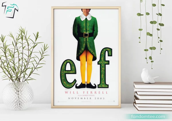 Elf Movie Poster High Quality Christmas Wall Art Decor