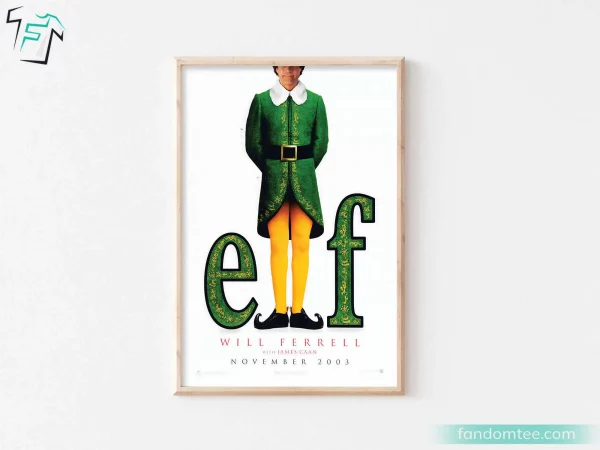 Elf Movie Poster High Quality Christmas Wall Art Decor