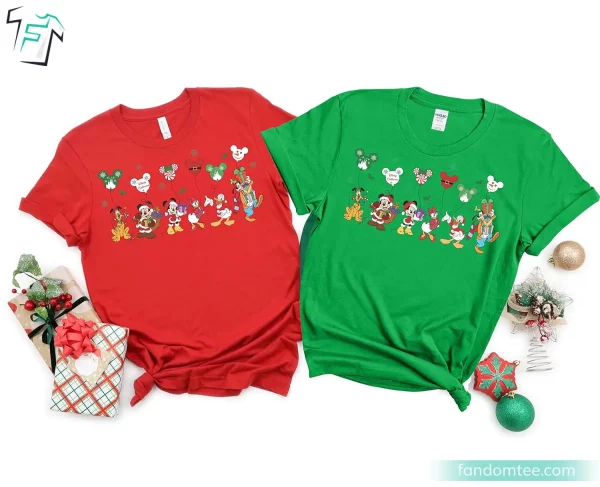 Family Vacation Cruise and Friends Funny Christmas Disney Family Shirts