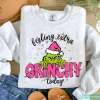 Feeling Extra Grinchy Today Funny Grinch Sweater