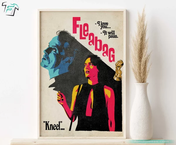 Fleabag Kneel Poster Movie Film Wall Art