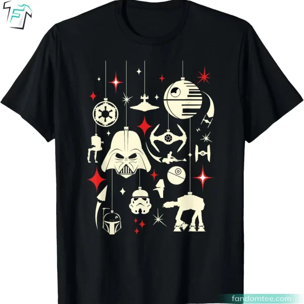 Galactic Empire Ornaments Holiday Star Wars Christmas Sweatshirt