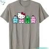 Gingerbread Friends And Hello Kitty Pink Shirt