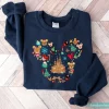 Gingerbread Mickey Christmas Disney World Sweatshirt 2