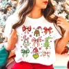 Grinmas Coquette Bow Funny Grinch Sweater Christmas Gift For Men Women Boys Girls 2