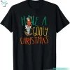 Have a Goofy Christmas Shirt Funny Tangled Lights Xmas Graphic Tee