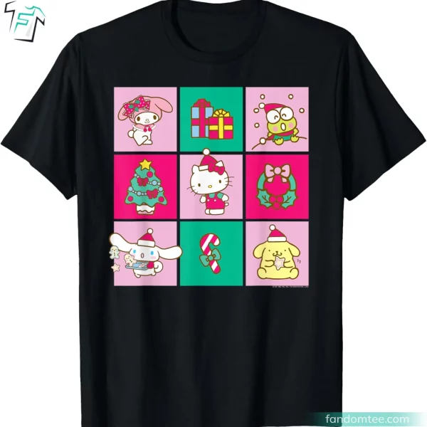 Hello Kitty and Friends T Shirt For Kitty Fans