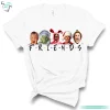 Holiday Friends Christmas T Shirt Funny Ideal Gift for Xmas