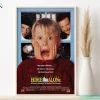 Home Alone Movie Poster Funny Christmas Gifts For Dad 2