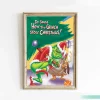 How The Grinch Stole Christmas Movie Poster Wall Art For Christmas 3