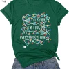 It’s Fine Im Fine Everythings Fine Funny Christmas Lights Shirt