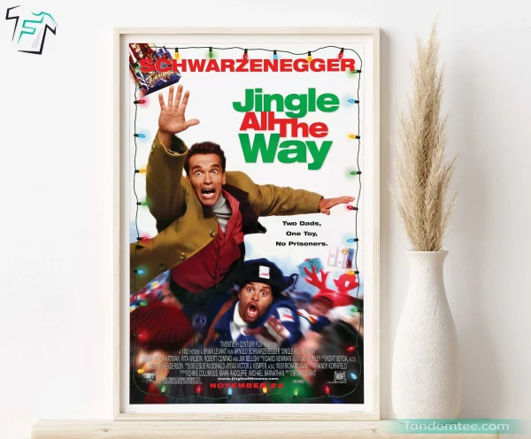 Jingle All The Way Movie Poster Christmas Wall Decorations