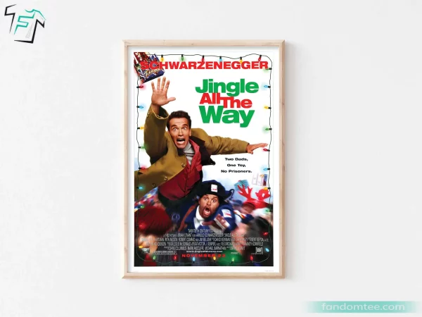 Jingle All The Way Movie Poster Christmas Wall Decorations