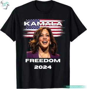 Kamala Freedom 2024 Flag Kamala Harris Shirt