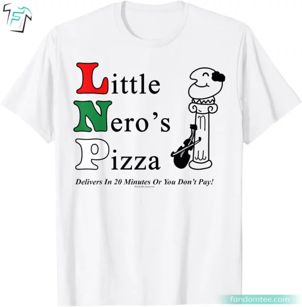 Little Nero’s Pizza Logo Home Alone T Shirts