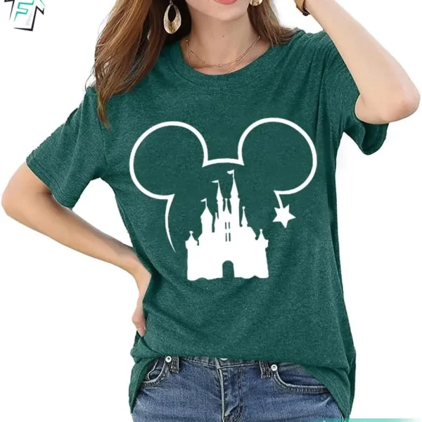 Magic Kingdom Castle Funny Disney Christmas Matching Shirts