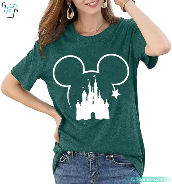 Magic Kingdom Castle Funny Disney Christmas Matching Shirts