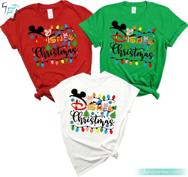 Magical Christmas Trip Funny Matching Disney Christmas Shirts