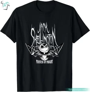 Master Of Fright Funny Jack Skellington Shirt Men's Women Adult