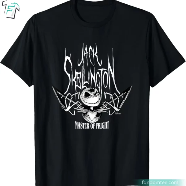 Master Of Fright Funny Jack Skellington Shirt Men’s Women Adult