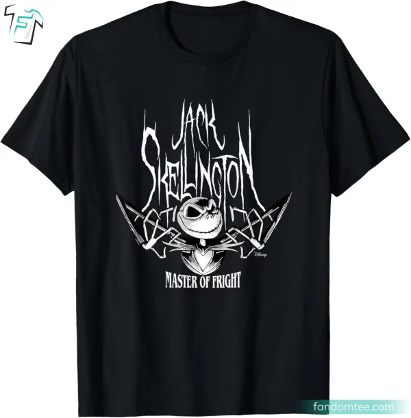 Master Of Fright Funny Jack Skellington Shirt Men’s Women Adult