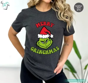 Merry Grinchmas Funny Grinch Movie Sweater 2