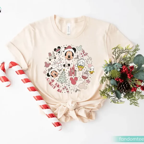 Mickey And Friends Funny Disney Christmas Shirts For Adults