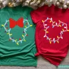 Mickey and Minie Funny Couple Disney Christmas Shirts 2