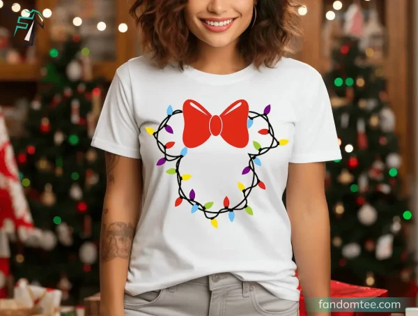 Mickey and Minie Funny Couple Disney Christmas Shirts