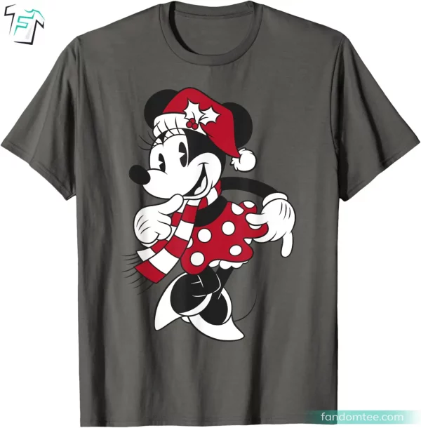 Minnie Mouse & Friends Funny Christmas Disney Shirts For Women