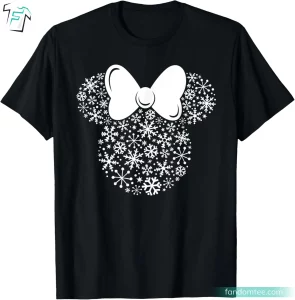 Minnie Mouse Holiday Christmas Sweater Mickey Xmas Graphic Tee